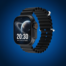 Smartwatch Ultra 3 AI Android 4G LTE Câmera 2MP Giratória Tela AMOLED 2.06" GPS