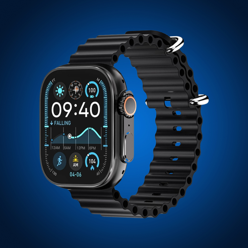 Smartwatch Microwear Ultra 4 Plus 49mm Serie 10 2GB Tela Amoled Lançamento 2025