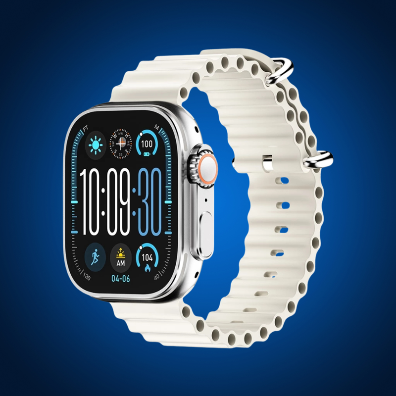 Smartwatch Microwear Ultra 4 Plus 49mm Serie 10 2GB Tela Amoled Lançamento 2025