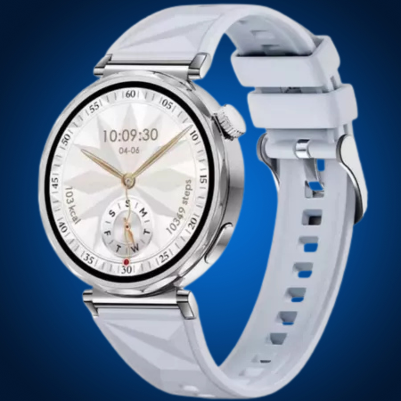 Relógio Inteligente Smartwatch GT5 mini MA21 Microwear Redondo Feminino Responde mensagem E Bluetooth