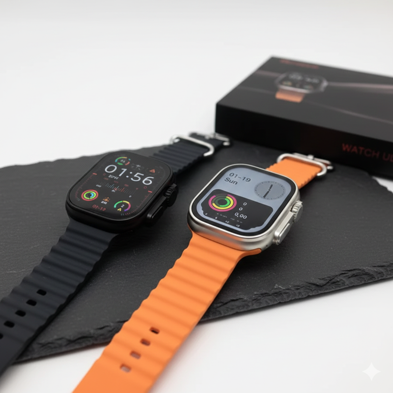 Smartwatch U9S Ultra 9 Bluetooth 49mm com ChatGPT Chamadas por Gestos Tela Avançada Lançamento 2024