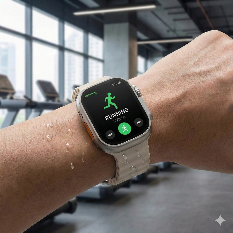 Smartwatch Ultra 3 AI Android 4G LTE Câmera 2MP Giratória Tela AMOLED 2.06" GPS