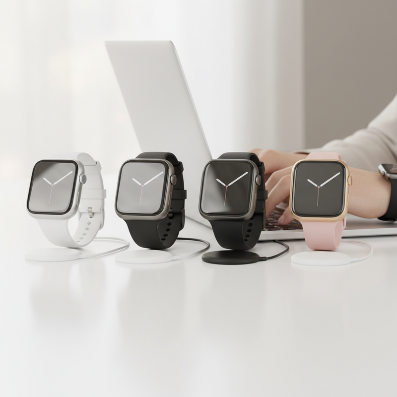 Relógio Smartwatch W11 Mini PRO Tela AMOLED Microwear 41mm CHAT GPT Série 10 Lançamento 2025