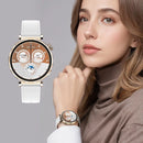 Relógio Inteligente Smartwatch GT5 mini MA21 Microwear Redondo Feminino Responde mensagem E Bluetooth