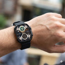 Smartwatch Ultra 3 AI Android 4G LTE Câmera 2MP Giratória Tela AMOLED 2.06" GPS